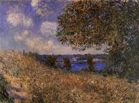 Sisley, Alfred - Near the Bank of the Seine at By